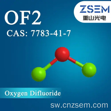 Oksijeni difluoride ya oxidation2 na athari ya fluorination